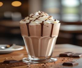 Chocolate Frappe ( فرابتشينو شوكولاتة )